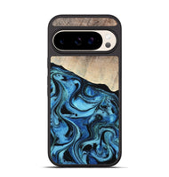 Pixel 10 Wood Phone Case - Elza (Blue, 801735)