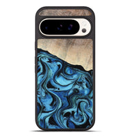 Pixel 10 Pro XL Wood Phone Case - Elza (Blue, 801735)
