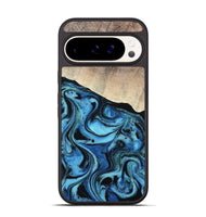 Pixel 9 Pro Wood Phone Case - Elza (Blue, 801735)