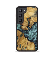 Galaxy S23 Wood Phone Case - Emmitt (Green, 801736)