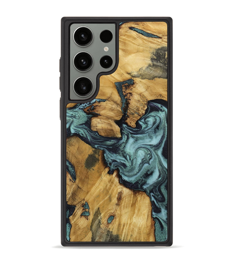 Galaxy S23 Ultra Wood Phone Case - Emmitt (Green, 801736)