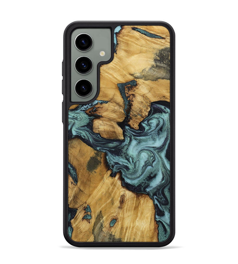 Galaxy S24 Plus Wood Phone Case - Emmitt (Green, 801736)