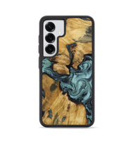 Galaxy S25 Wood Phone Case - Emmitt (Green, 801736)