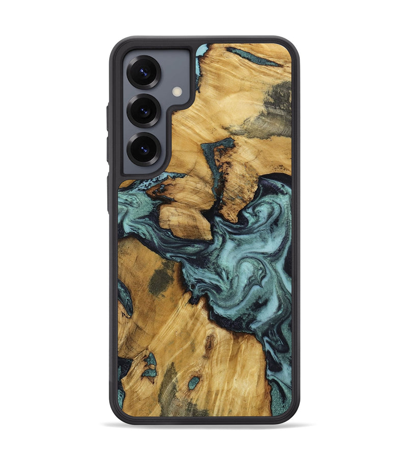 Galaxy S25 Plus Wood Phone Case - Emmitt (Green, 801736)