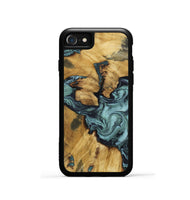 iPhone SE Wood Phone Case - Emmitt (Green, 801736)