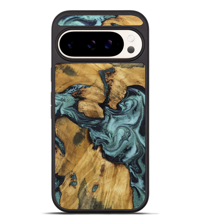 Pixel 10 Pro XL Wood Phone Case - Emmitt (Green, 801736)