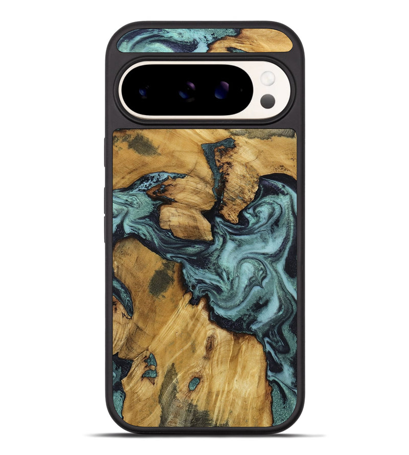 Pixel 9 Pro XL Wood Phone Case - Emmitt (Green, 801736)