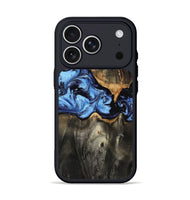 iPhone 17 Pro Wood Phone Case - Makenna (Blue, 801737)