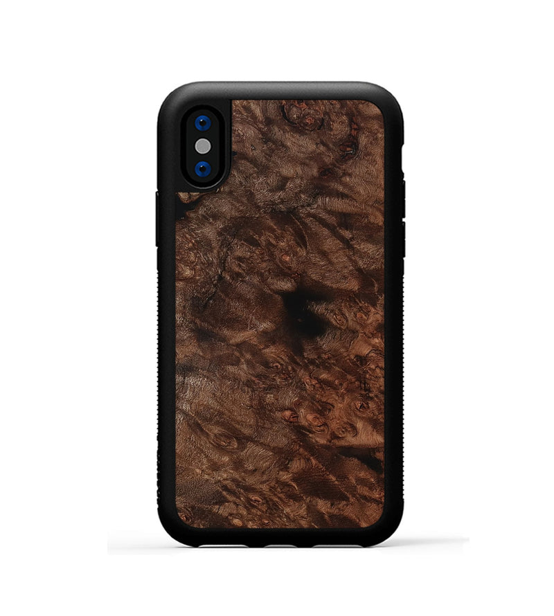 iPhone Xs Wood Phone Case - Jerald (Wood Burl, 801738)
