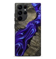 Galaxy S22 Ultra Wood Live Edge Phone Case - Lora (Purple, 801743)