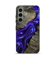 Galaxy S24 Wood Live Edge Phone Case - Lora (Purple, 801743)