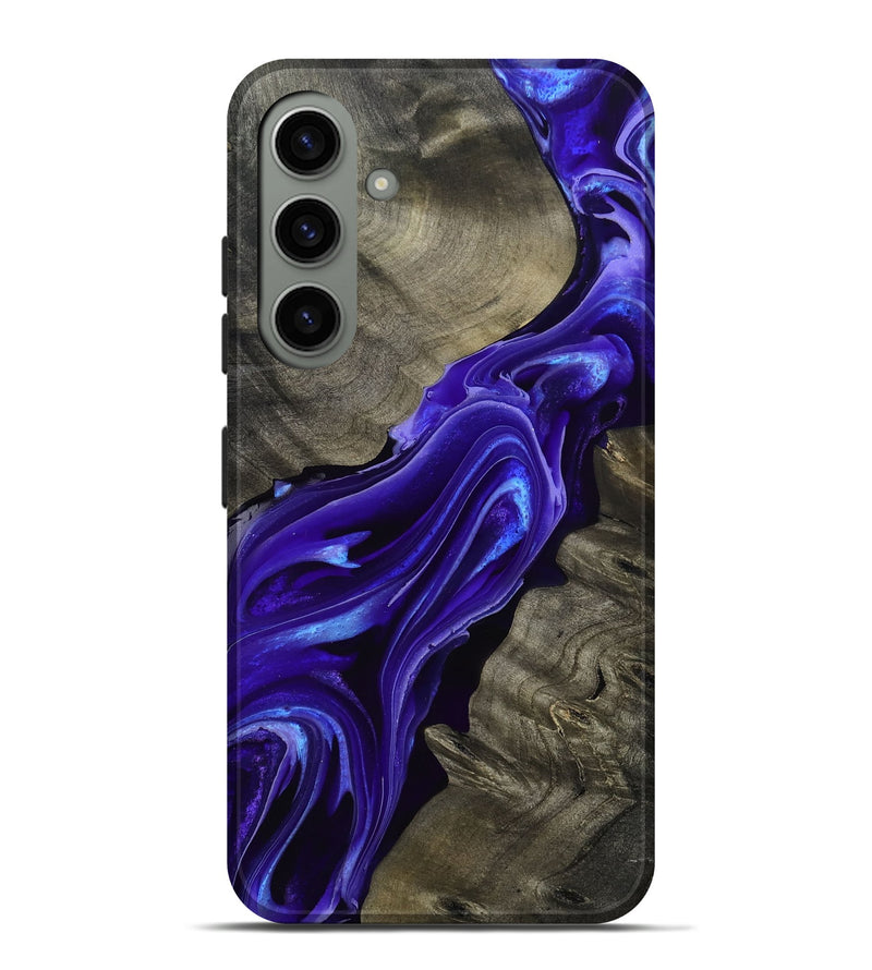 Galaxy S24 Plus Wood Live Edge Phone Case - Lora (Purple, 801743)