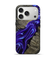 iPhone 17 Pro Wood Live Edge Phone Case - Lora (Purple, 801743)