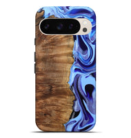 Pixel 10 Pro XL Wood Live Edge Phone Case - Flynn (Blue, 801745)
