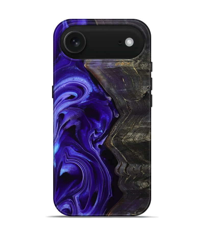 iPhone 17 Air Wood Live Edge Phone Case - Jami (Purple, 801747)