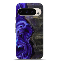 Pixel 9 Pro XL Wood Live Edge Phone Case - Jami (Purple, 801747)