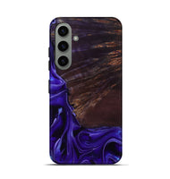 Galaxy S24 Wood Live Edge Phone Case - Ezrah (Purple, 801748)