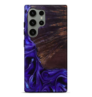 Galaxy S24 Ultra Wood Live Edge Phone Case - Ezrah (Purple, 801748)