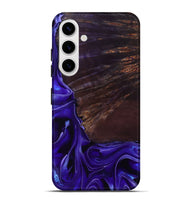 Galaxy S25 Plus Wood Live Edge Phone Case - Ezrah (Purple, 801748)