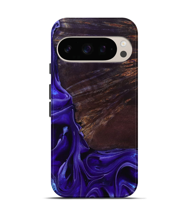 Pixel 10 Wood Live Edge Phone Case - Ezrah (Purple, 801748)