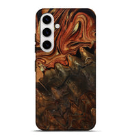 Galaxy S25 Plus Wood Live Edge Phone Case - Kiana (Red, 801754)