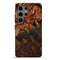 Galaxy S25 Ultra Wood Live Edge Phone Case - Kiana (Red, 801754)