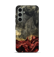 Galaxy S24 Wood Live Edge Phone Case - Neriah (Red, 801761)