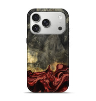 iPhone 17 Pro Wood Live Edge Phone Case - Neriah (Red, 801761)