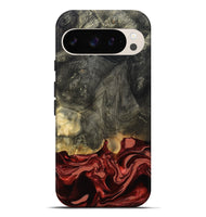 Pixel 9 Pro XL Wood Live Edge Phone Case - Neriah (Red, 801761)