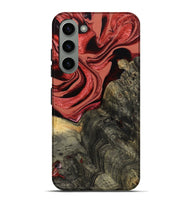 Galaxy S23 Plus Wood Live Edge Phone Case - Nona (Red, 801762)