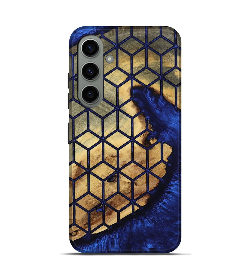 Galaxy S24 Wood Live Edge Phone Case - Windy (Pattern, 801763)