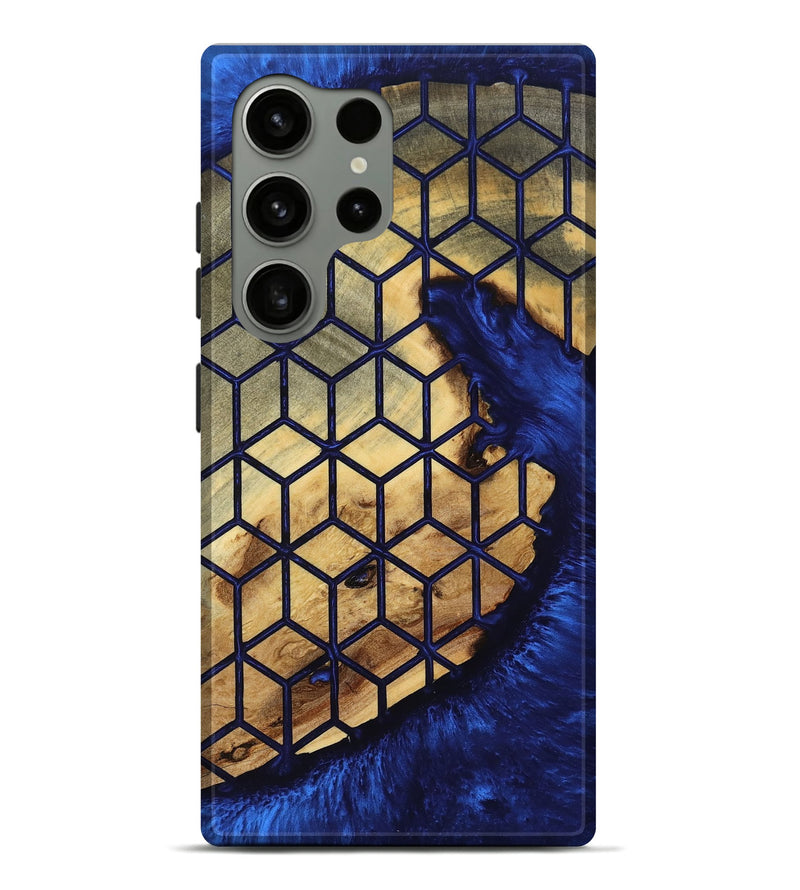 Galaxy S24 Ultra Wood Live Edge Phone Case - Windy (Pattern, 801763)