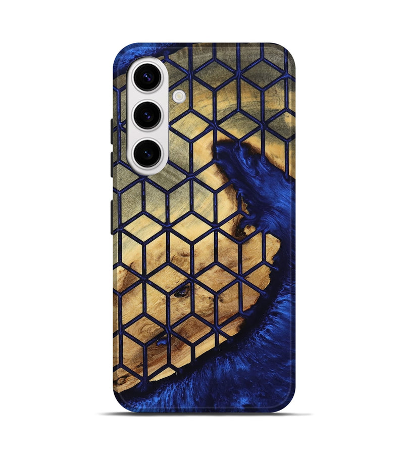 Galaxy S25 Wood Live Edge Phone Case - Windy (Pattern, 801763)