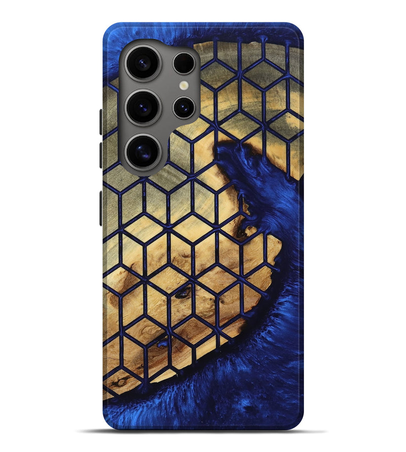 Galaxy S25 Ultra Wood Live Edge Phone Case - Windy (Pattern, 801763)