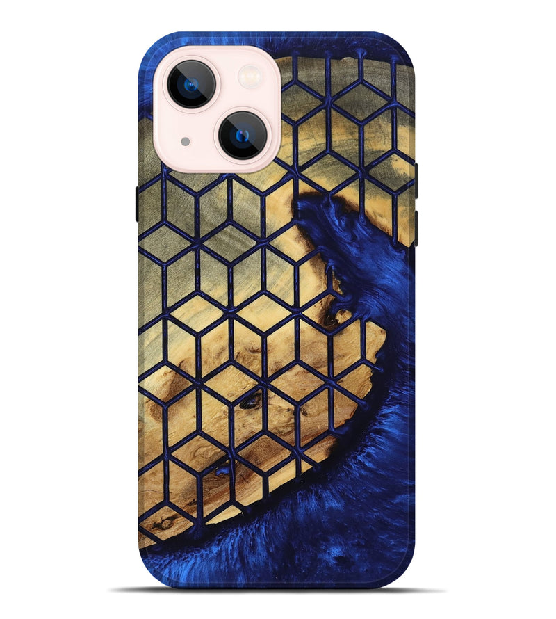 iPhone 14 Plus Wood Live Edge Phone Case - Windy (Pattern, 801763)