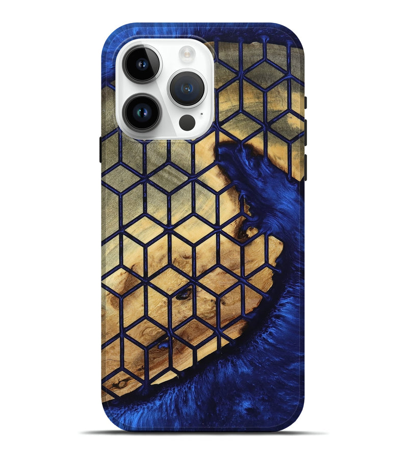 iPhone 15 Pro Max Wood Live Edge Phone Case - Windy (Pattern, 801763)