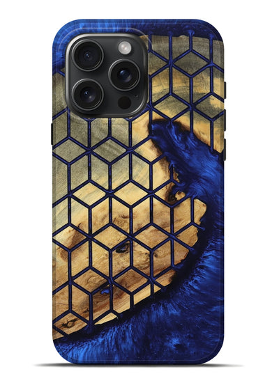 iPhone 16 Pro Max Wood Live Edge Phone Case - Windy (Pattern, 801763)