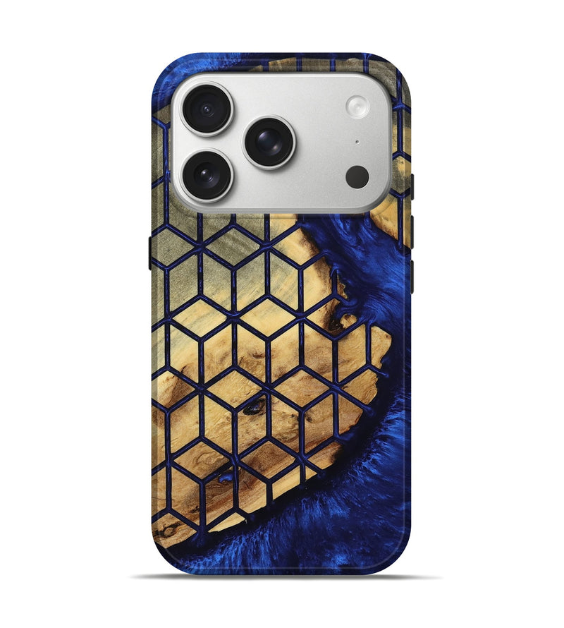 iPhone 17 Pro Wood Live Edge Phone Case - Windy (Pattern, 801763)