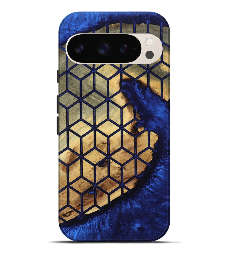 Pixel 9 Pro XL Wood Live Edge Phone Case - Windy (Pattern, 801763)