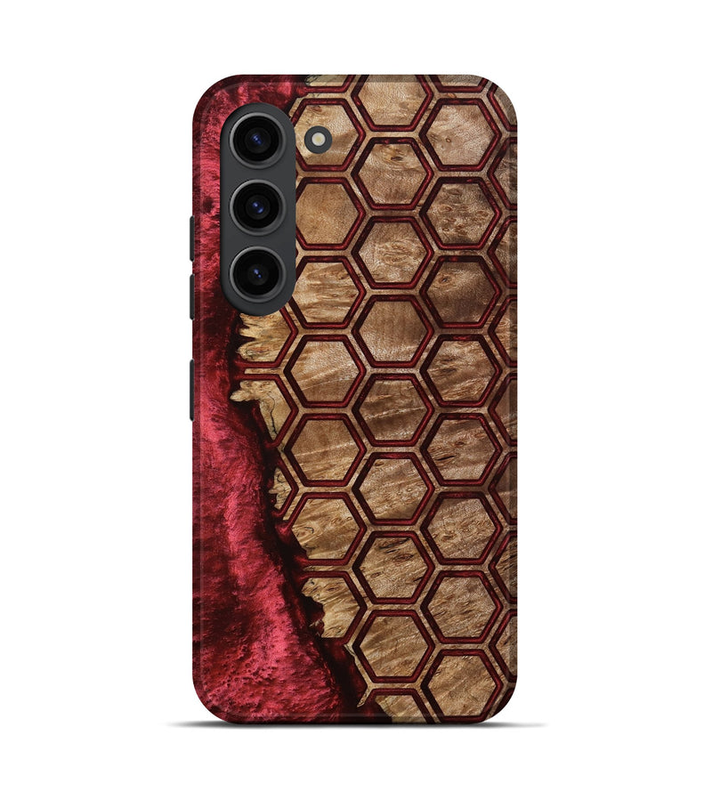 Galaxy S23 Wood Live Edge Phone Case - Florine (Pattern, 801764)