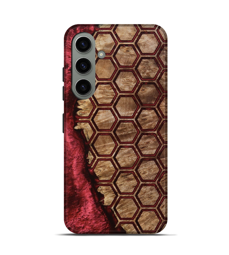 Galaxy S24 Wood Live Edge Phone Case - Florine (Pattern, 801764)