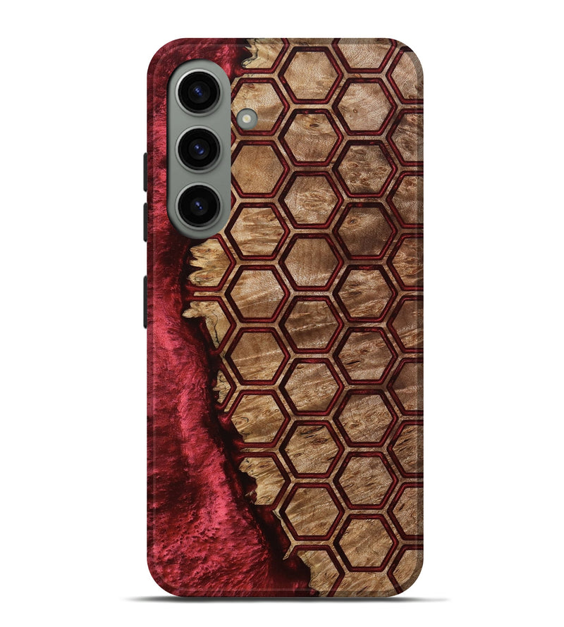 Galaxy S24 Plus Wood Live Edge Phone Case - Florine (Pattern, 801764)