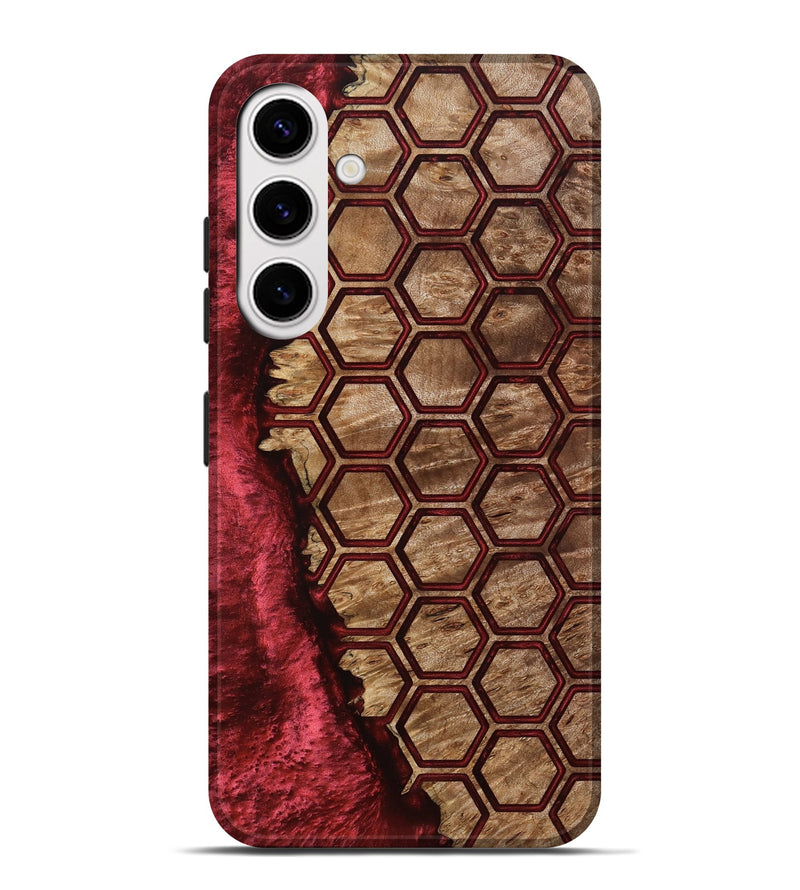 Galaxy S25 Plus Wood Live Edge Phone Case - Florine (Pattern, 801764)