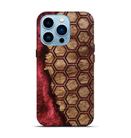 iPhone 14 Pro Wood Live Edge Phone Case - Florine (Pattern, 801764)