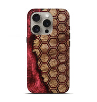 iPhone 16 Pro Wood Live Edge Phone Case - Florine (Pattern, 801764)