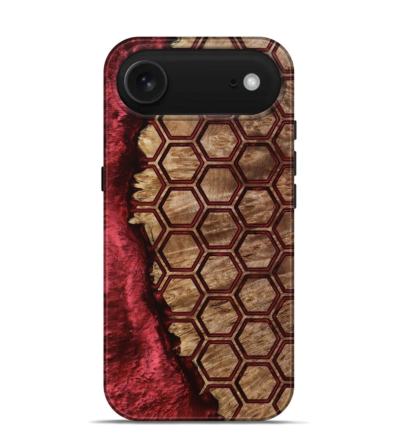 iPhone 17 Air Wood Live Edge Phone Case - Florine (Pattern, 801764)