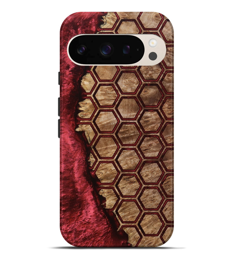 Pixel 10 Pro XL Wood Live Edge Phone Case - Florine (Pattern, 801764)