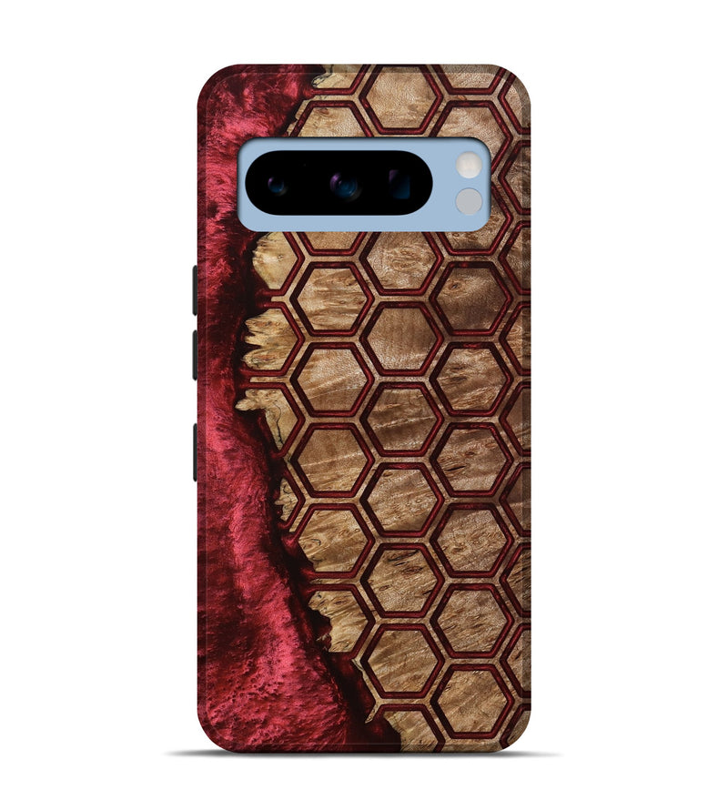 Pixel 8 Pro Wood Live Edge Phone Case - Florine (Pattern, 801764)