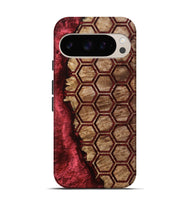 Pixel 9 Pro Wood Live Edge Phone Case - Florine (Pattern, 801764)