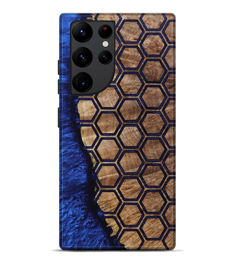 Galaxy S22 Ultra Wood Live Edge Phone Case - Shelia (Pattern, 801765)